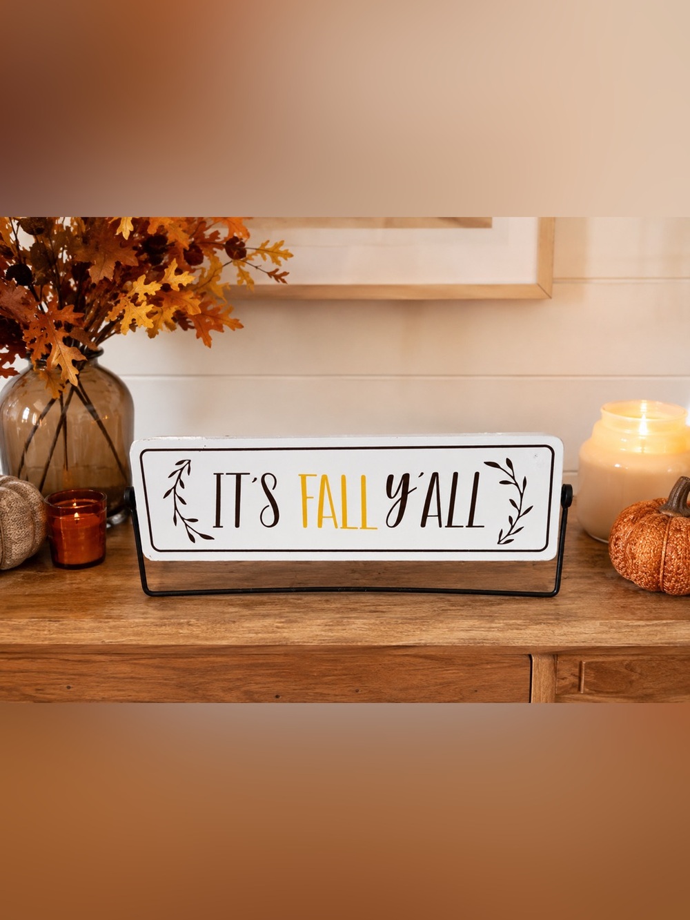 Farmhouse/Boho Fall/Christmas/Winter Flipping Decor Sign